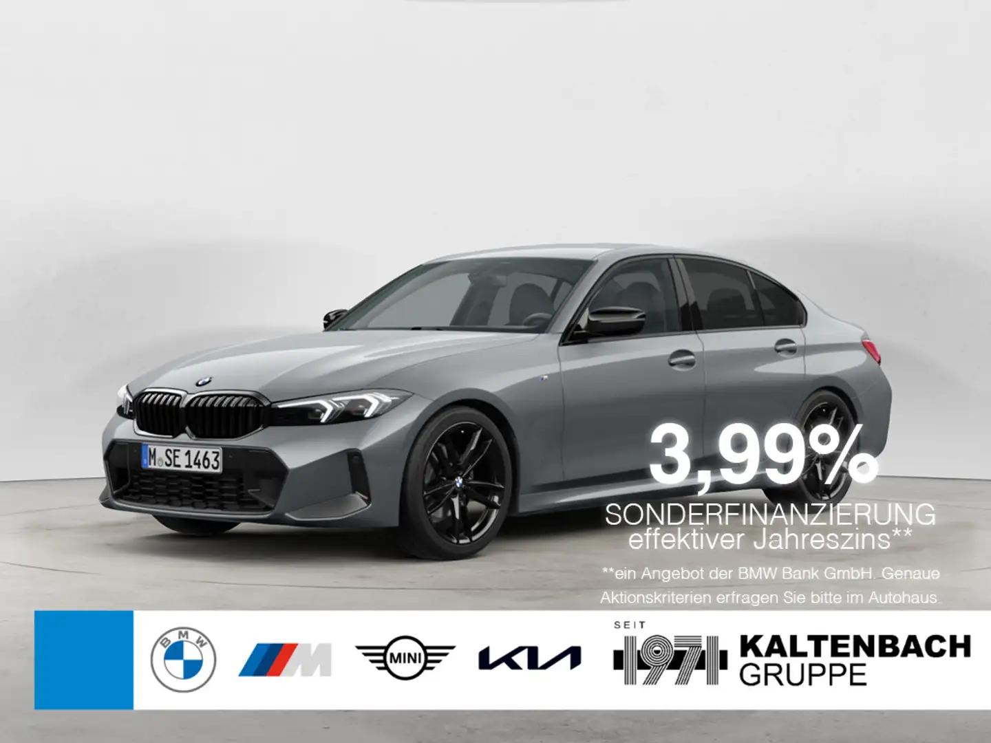 BMW 320 i M-Sport FACEL. AHK LED NAVI KAMERA SHZ Grau - 1