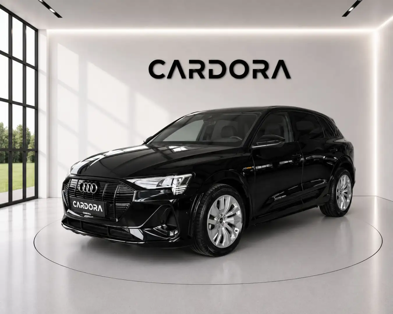 Audi e-tron S quattro 95kWh *MATRIX*LEDER*NAVI*LUFT*ASSIST*Wä Schwarz - 1