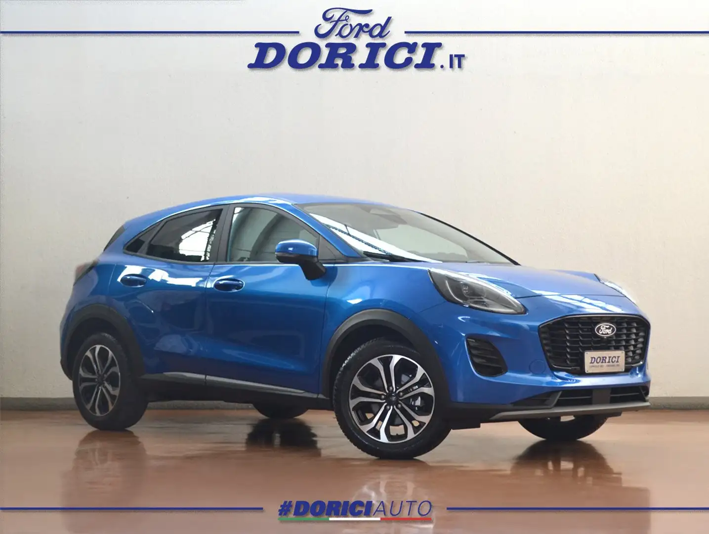 Ford Puma Titanium 1.0 Ecoboost Hybrid 125 CV Powershift Blauw - 1