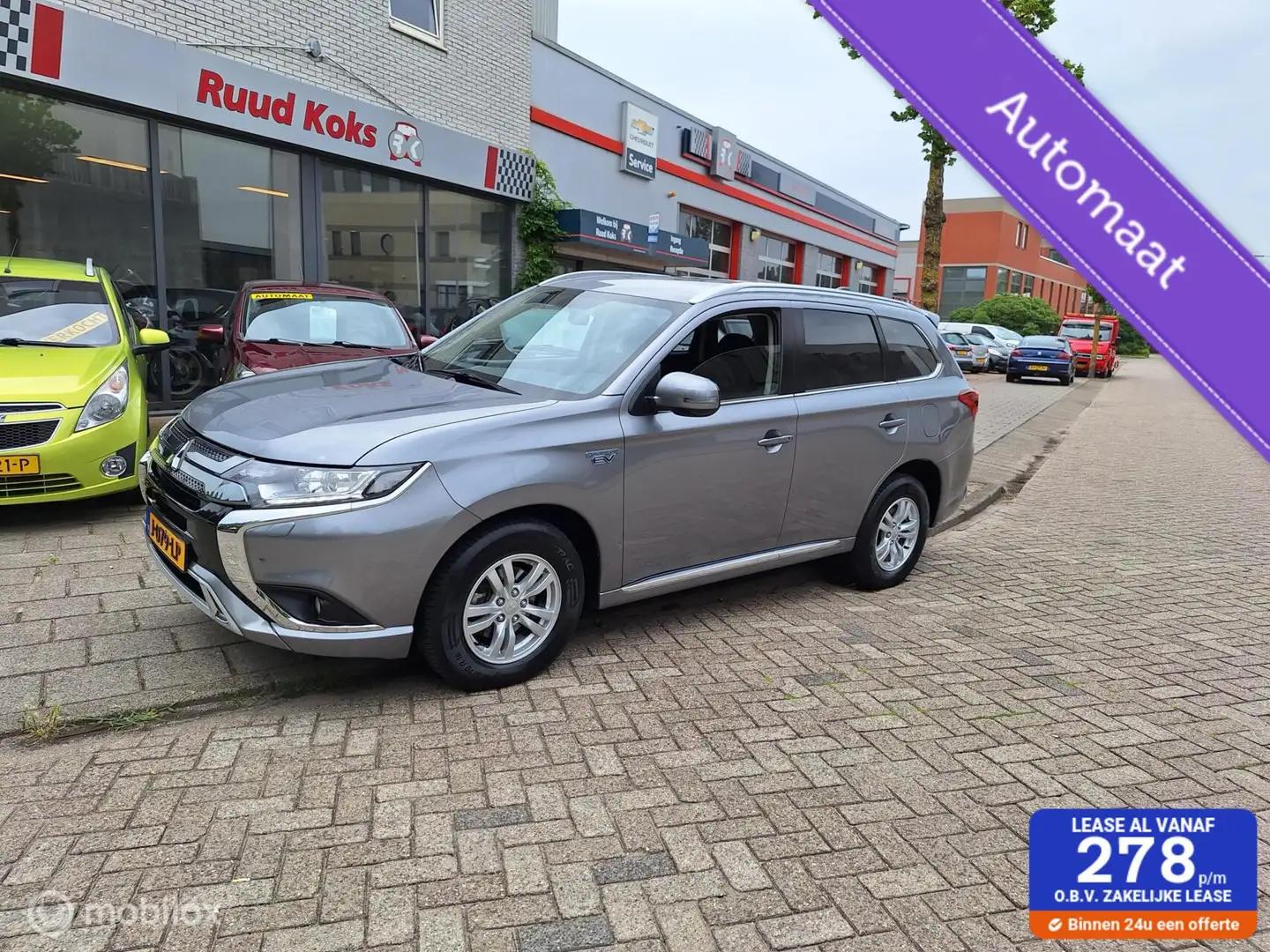 Mitsubishi Outlander 2.4 PHEV PURE Gris - 1