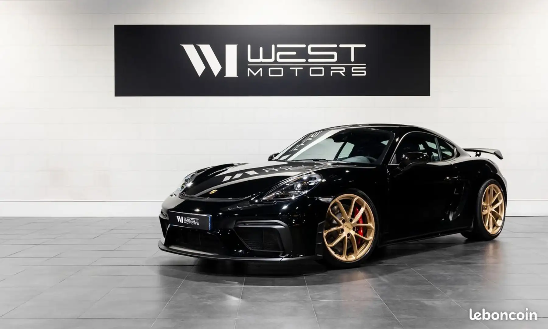 Porsche 718 Cayman GT4 4.0 420 – Immat France Clubsport PDLS+  Noir - 1