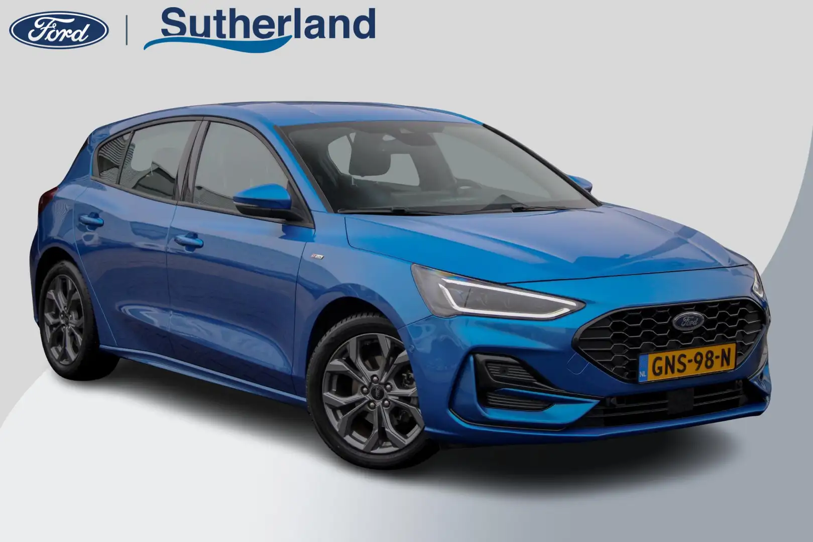 Ford Focus 1.0 EcoBoost Hybrid ST-Line 125pk | Driver Assista Bleu - 1