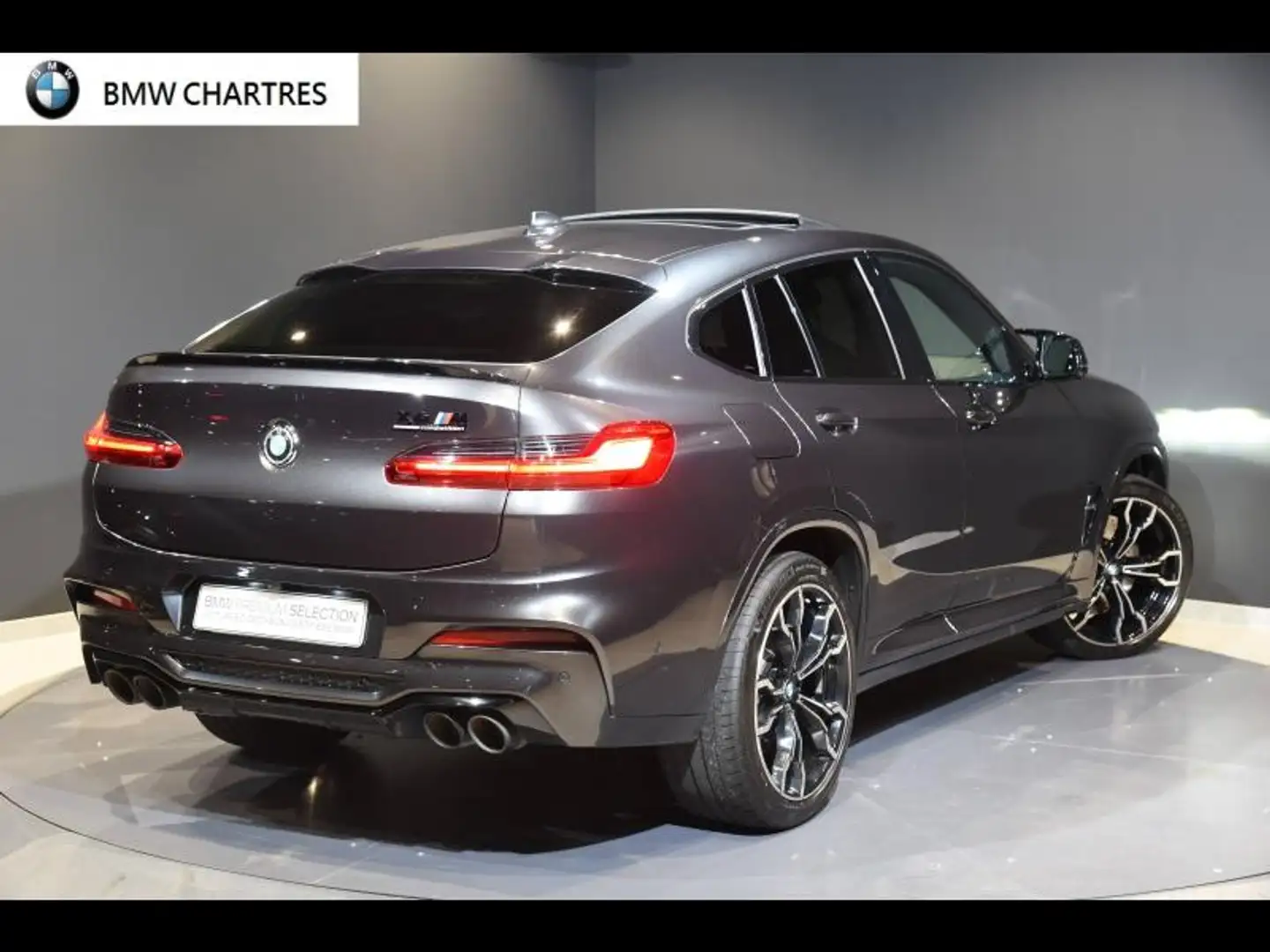 BMW X4 M 3.0 510ch Compétition BVA8 Gris - 2