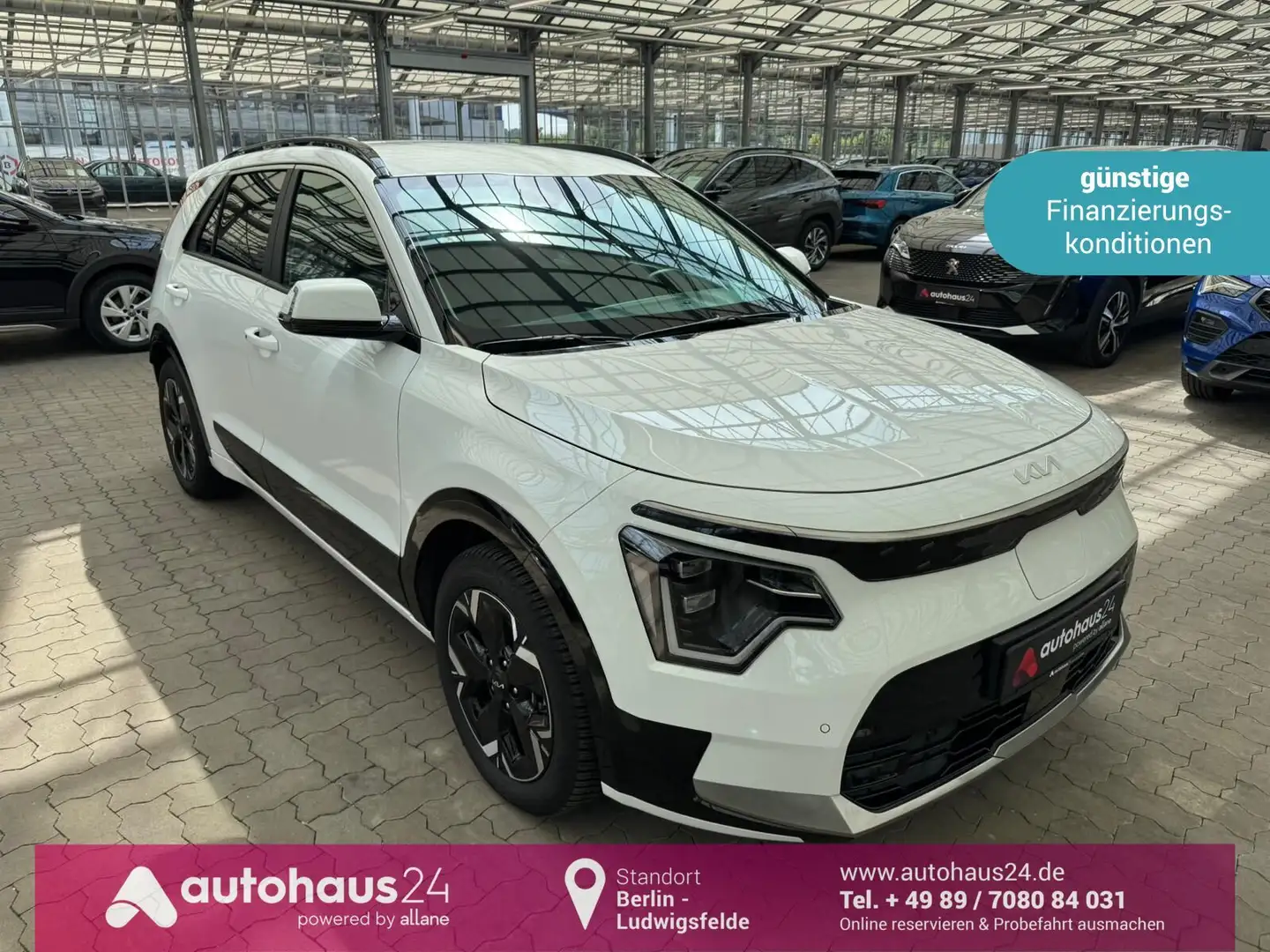 Kia e-Niro Inspiration  64,8kWh|ACC|LED|Kamera Weiß - 1