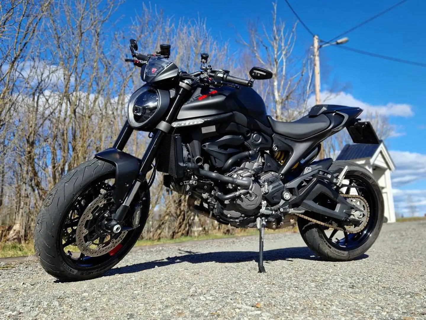 Ducati Monster 937 Zwart - 1