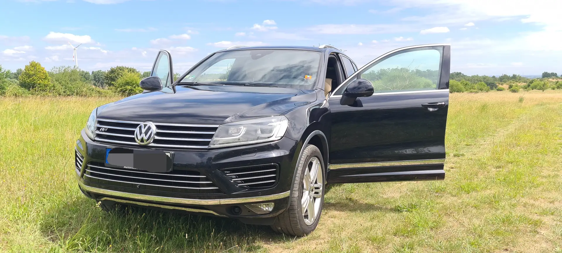 Volkswagen Touareg Touareg Diesel 3.0 V6 TDI SCR Blue Motion DPF Auto Schwarz - 2