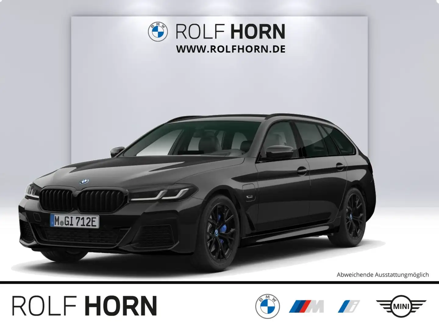 BMW 530 e Touring M Sportpaket Pro HeadUp HiFi Klima Schwarz - 1