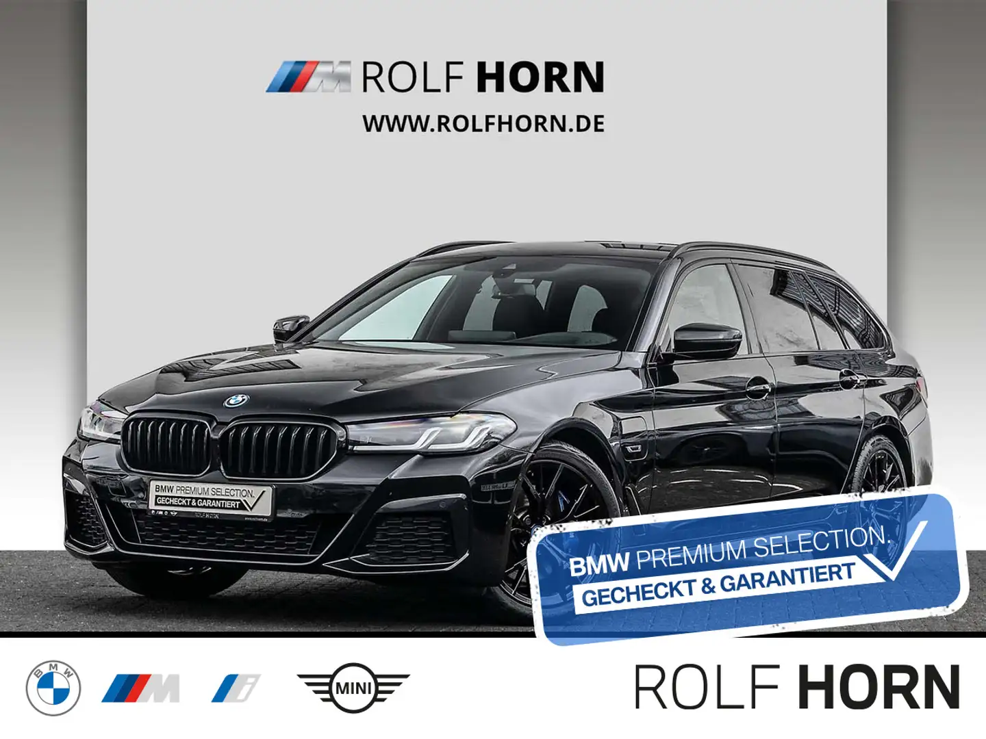 BMW 530 e Touring M Sportpaket Pro HeadUp HiFi Klima Schwarz - 1