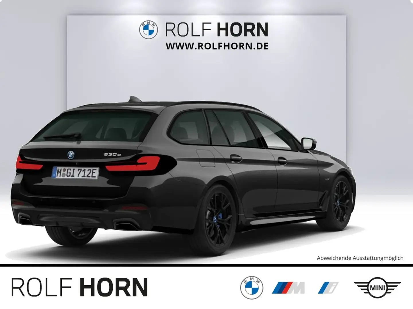 BMW 530 e Touring M Sportpaket Pro HeadUp HiFi Klima Schwarz - 2