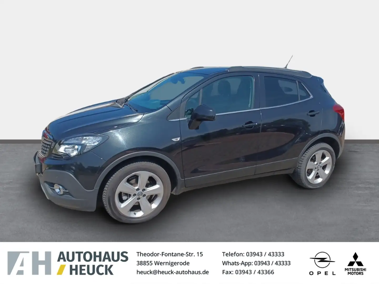 Opel Mokka Innovation ecoFlex 4x4 1.6 CDTI Navi Bi-Xenon Kurv Schwarz - 1