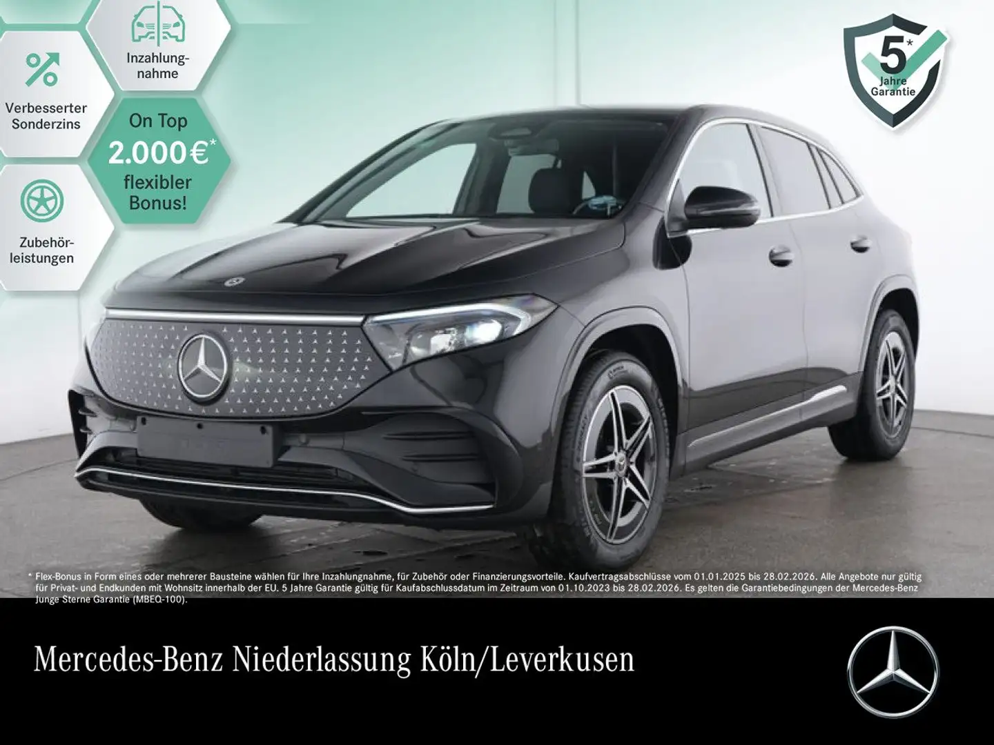 Mercedes-Benz EQA 250 AMG+ADVANCED+KAMERA+SPUR Schwarz - 1