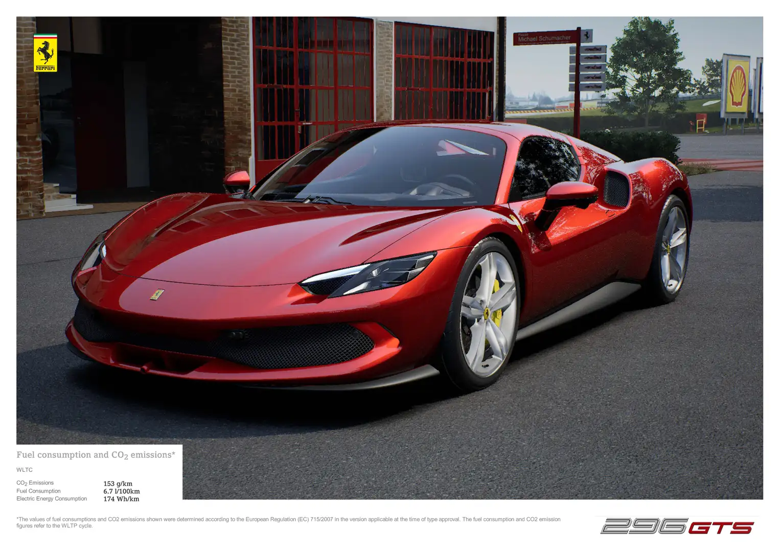 Ferrari 296 GTS Rouge - 1