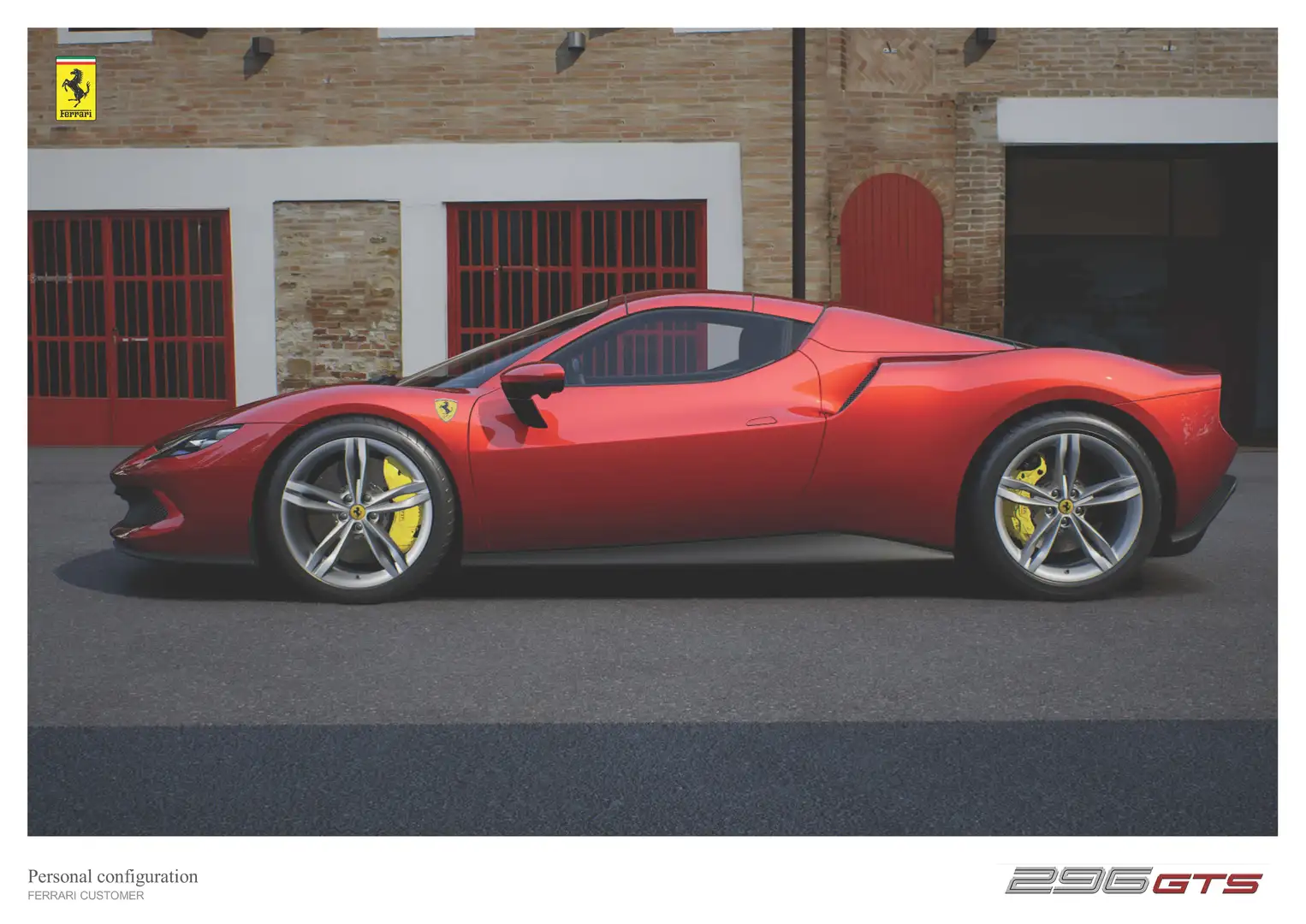 Ferrari 296 GTS Rouge - 2