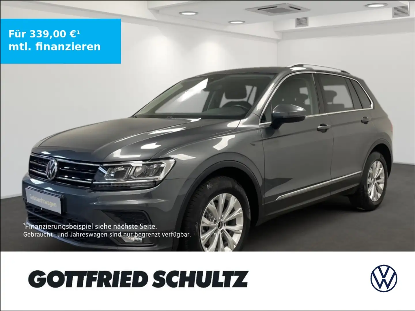 Volkswagen Tiguan 1.5 TSI Comfortline Navigation Einparkhilfe Grau - 1
