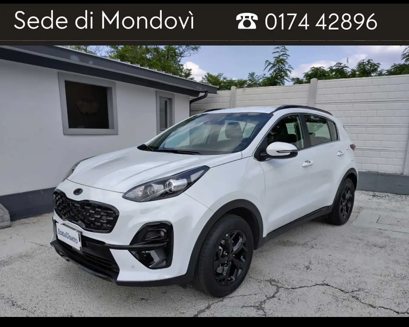 Kia Sportage 1.6 CRDi Mild Hybrid Black Edition Bianco - 1