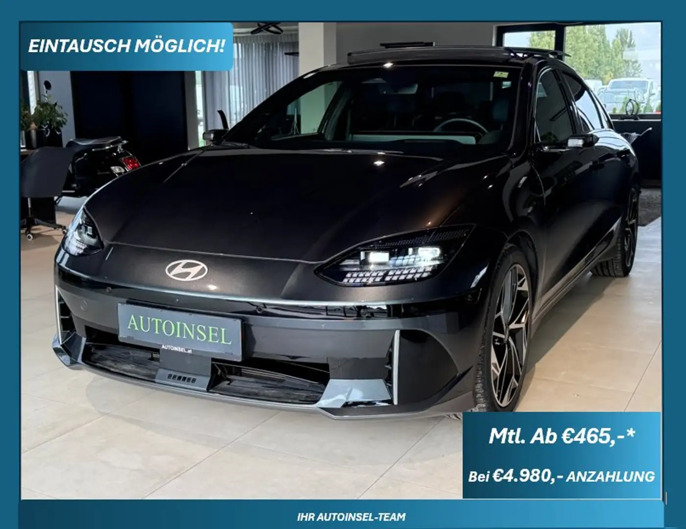 Hyundai IONIQ 6 4WD 360°Kamera,Digitale Seitensp.,Long Range Grijs - 1