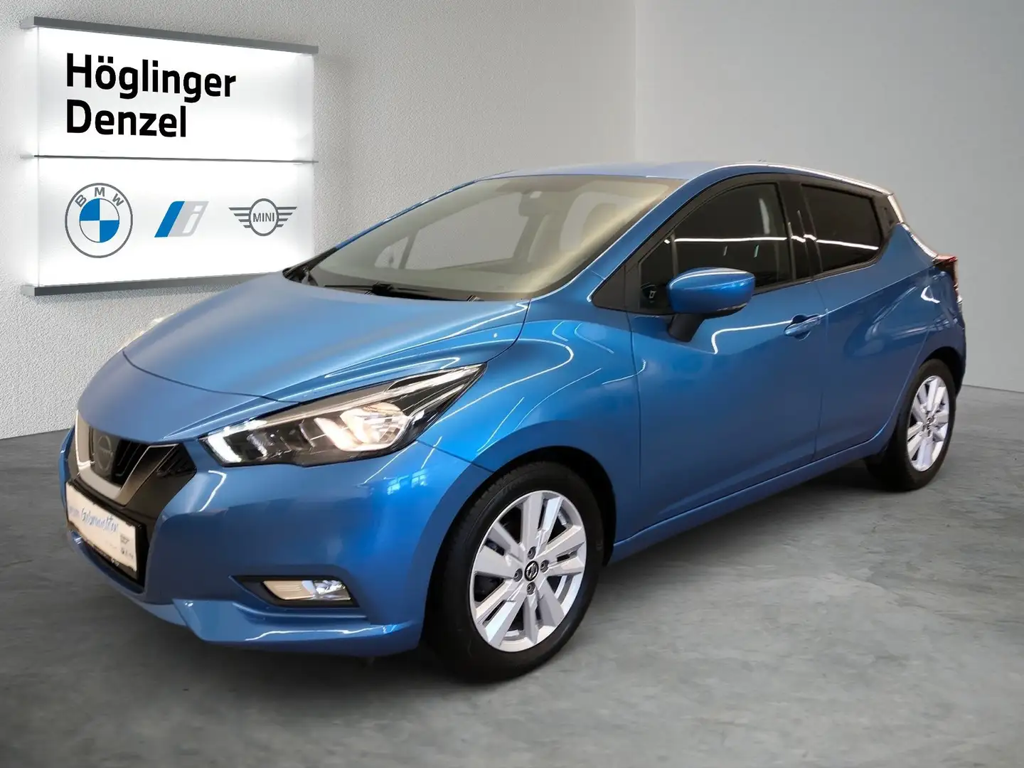 Nissan Micra 1,0 IG-T 100 Acenta Blau - 2