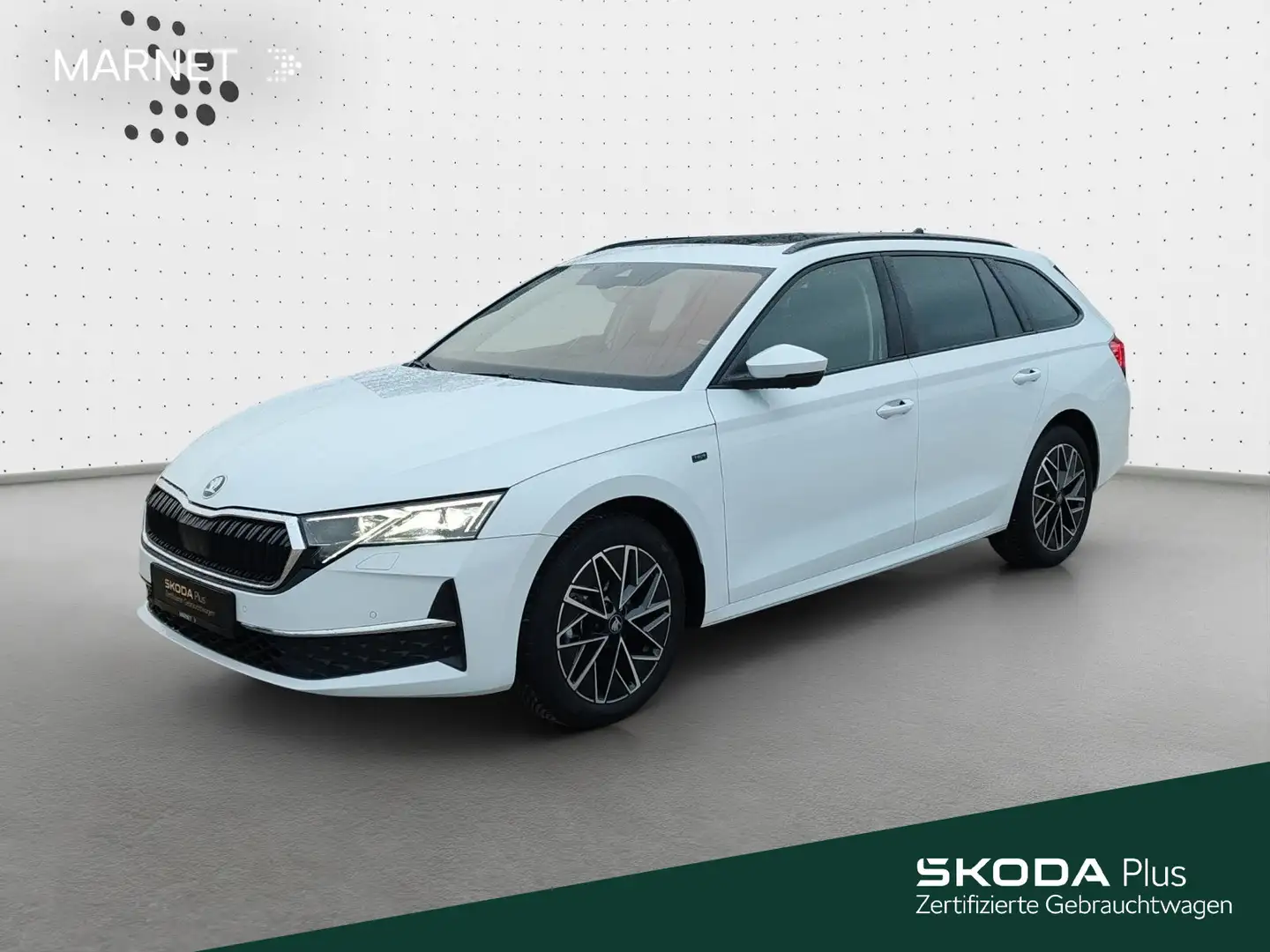 Skoda Octavia Combi 2.0 TDI DSG Tour Navi*AHK*Pano*StH Weiß - 1