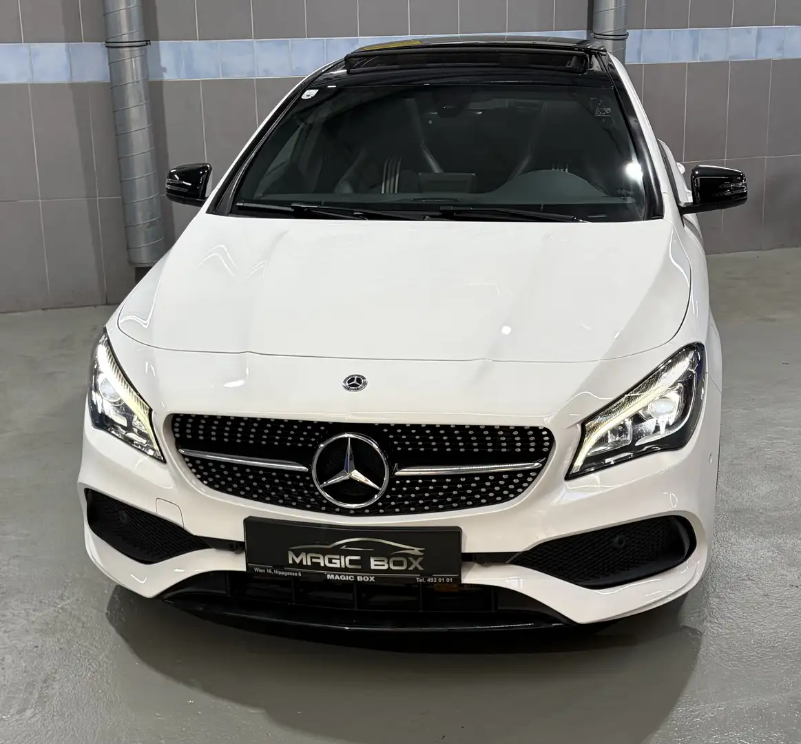 Mercedes-Benz CLA 200 *AMG-Line*PANORAMA*Night-Paket*Edition-A*LED-Schei Weiß - 2