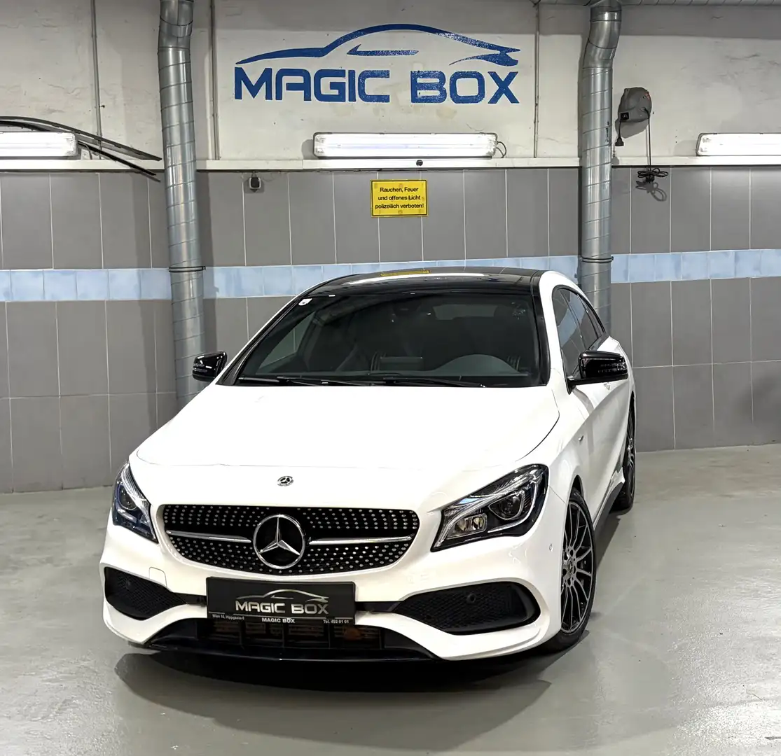 Mercedes-Benz CLA 200 *AMG-Line*PANORAMA*Night-Paket*Edition-A*LED-Schei Weiß - 1