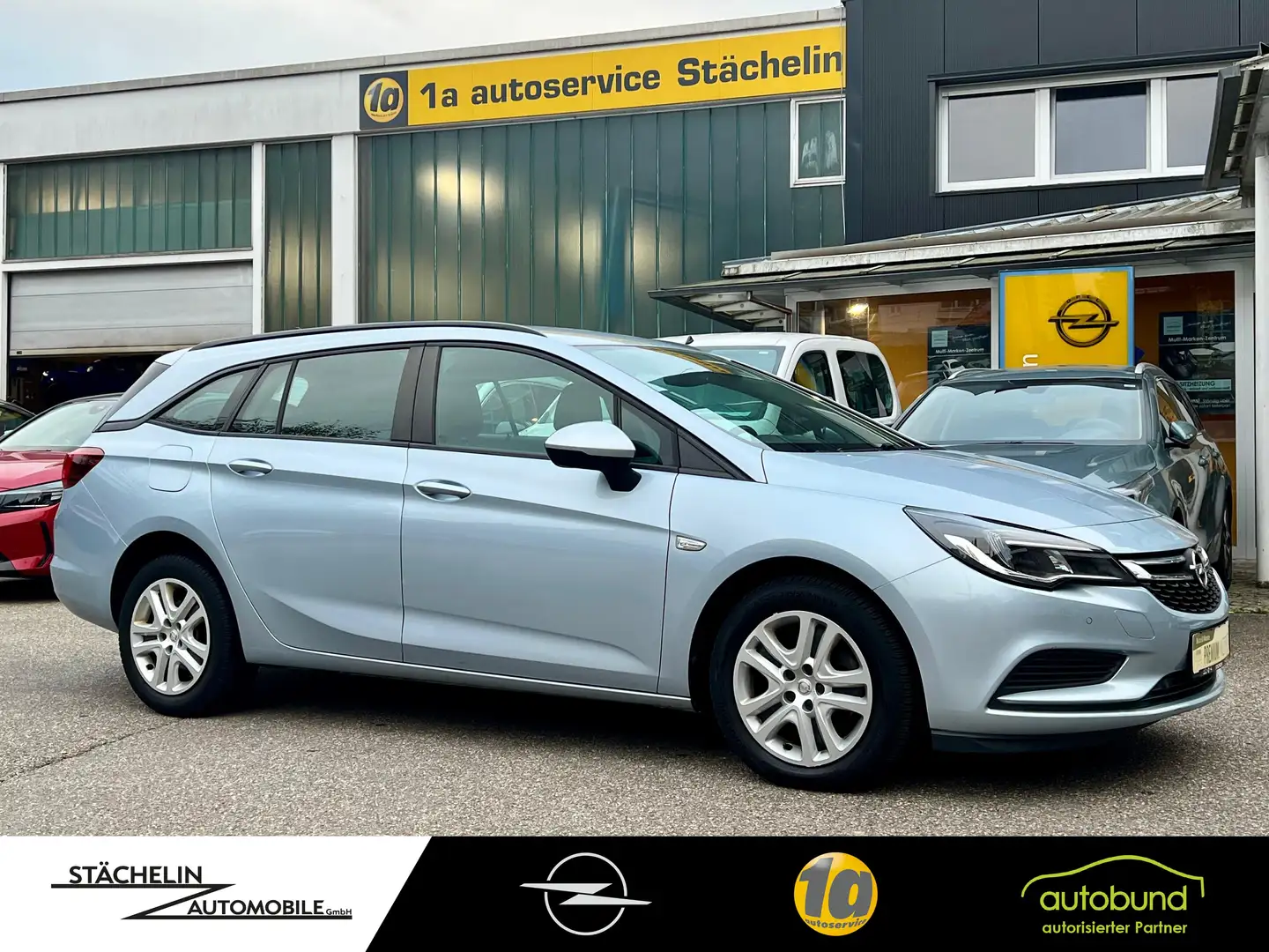 Opel Astra K 1.6 CDTI ST AUT,S&LHZ,NAVI,PDC,KLIMA Grau - 1