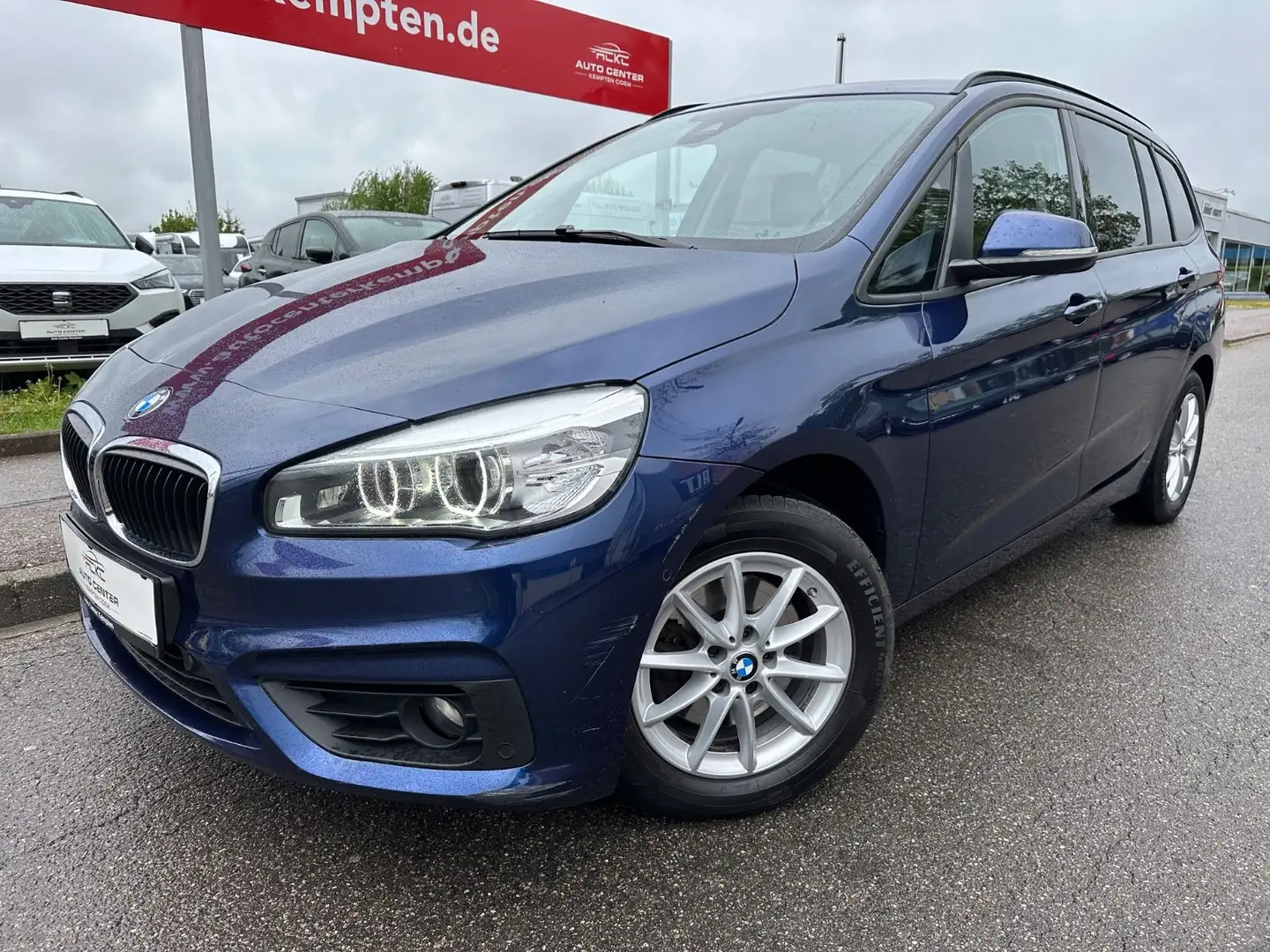 BMW 218 218 d Gran Tourer xDrive Advantage 7 Sitzer Blauw - 1