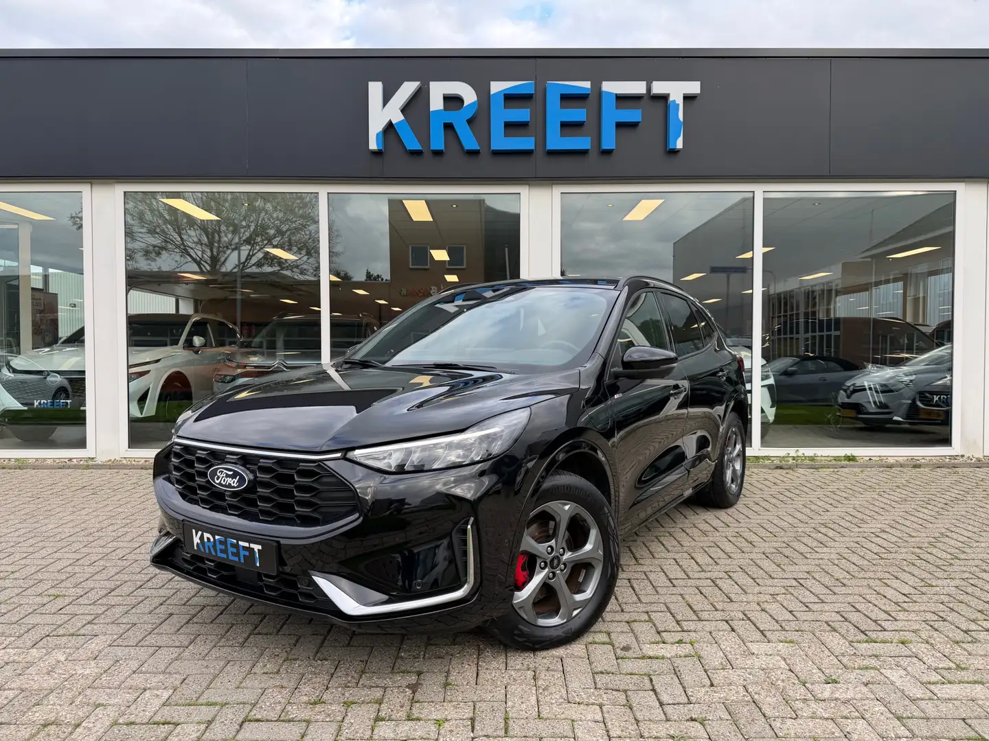 Ford Kuga 2.5 PHEV ST-Line X Nieuwste model Zwart - 1
