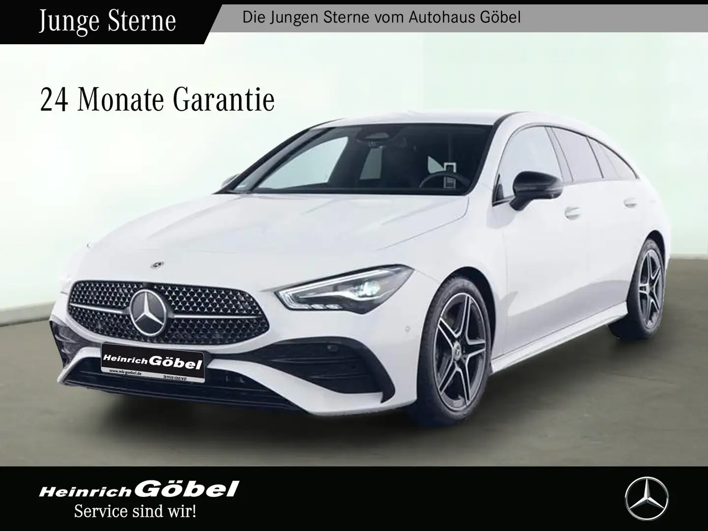Mercedes-Benz CLA 200 SB AMG+NIGHTP+TOTWINKEL+360°KAM+LED+NAVI Beyaz - 1