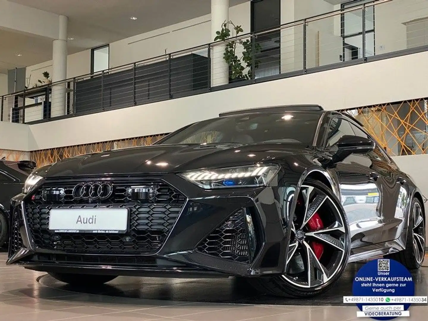 Audi RS7 4.0 TFSI Dynamik Laser Sbel HUD ACC Sportabg crna - 1