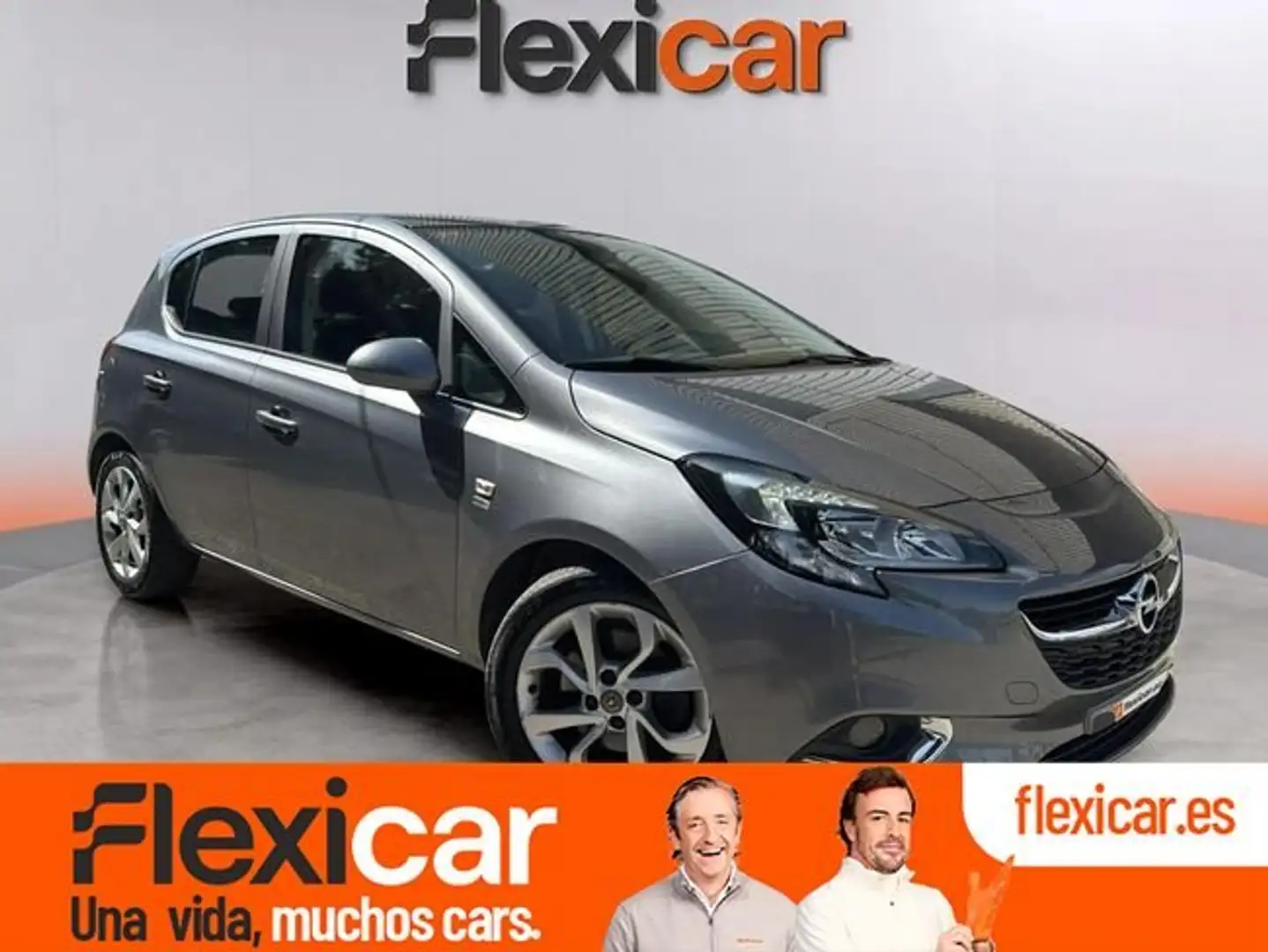 Opel Corsa 1.4+Turbo+74kW+Selective+-+120+Aniv.+S%2FS Gris - 1