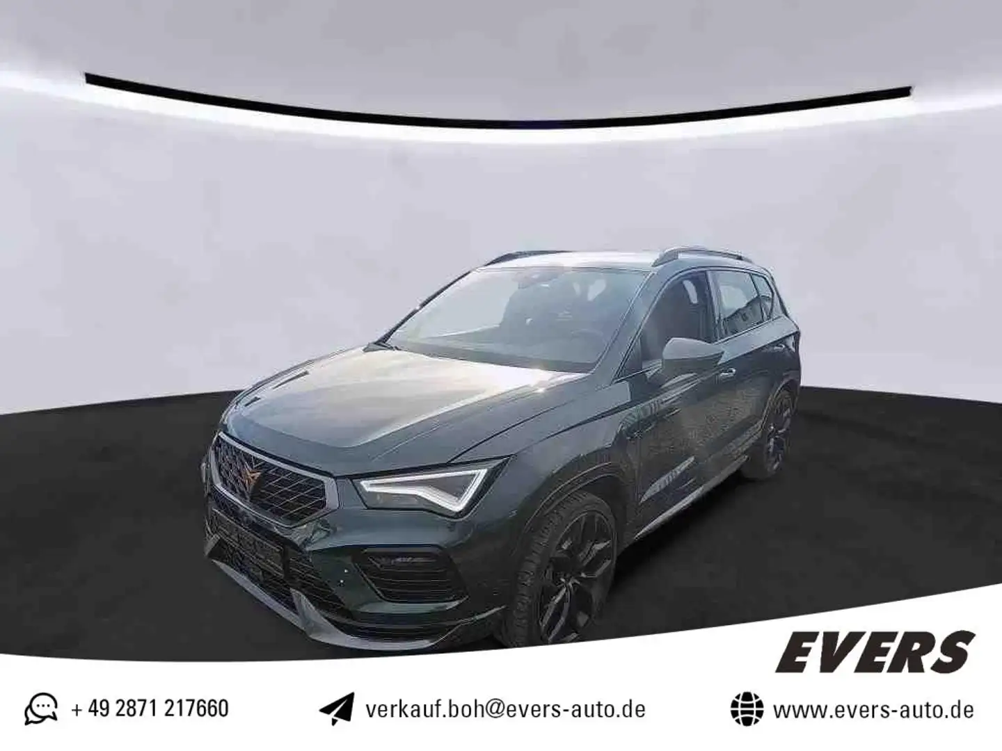 CUPRA Ateca 2.0 TSI DSG 4DRIVE VZ LIMITD EDITION+AHK Grün - 1