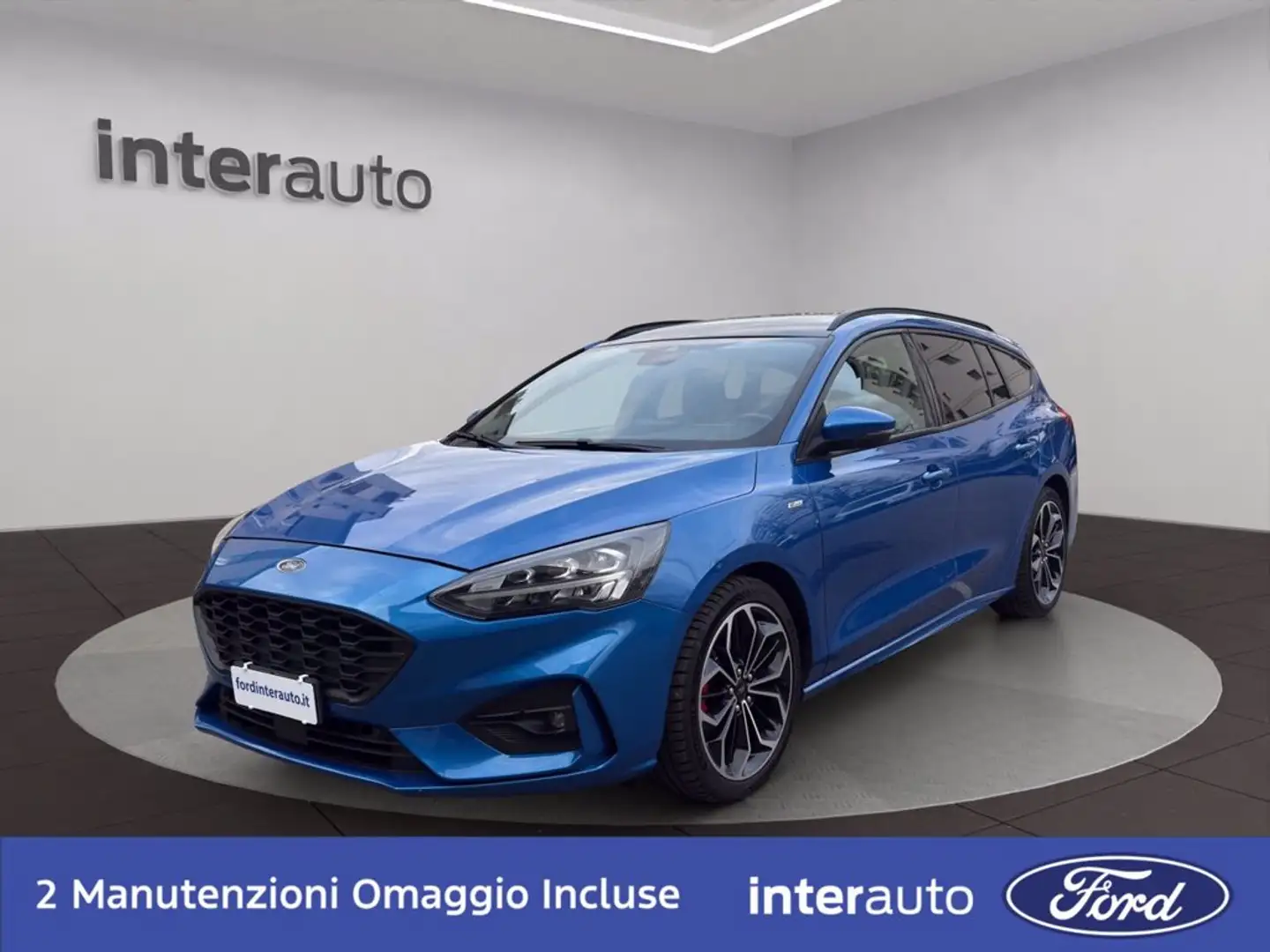 Ford Focus SW 1.5 ecoboost ST-Line s&s 150cv Blau - 1