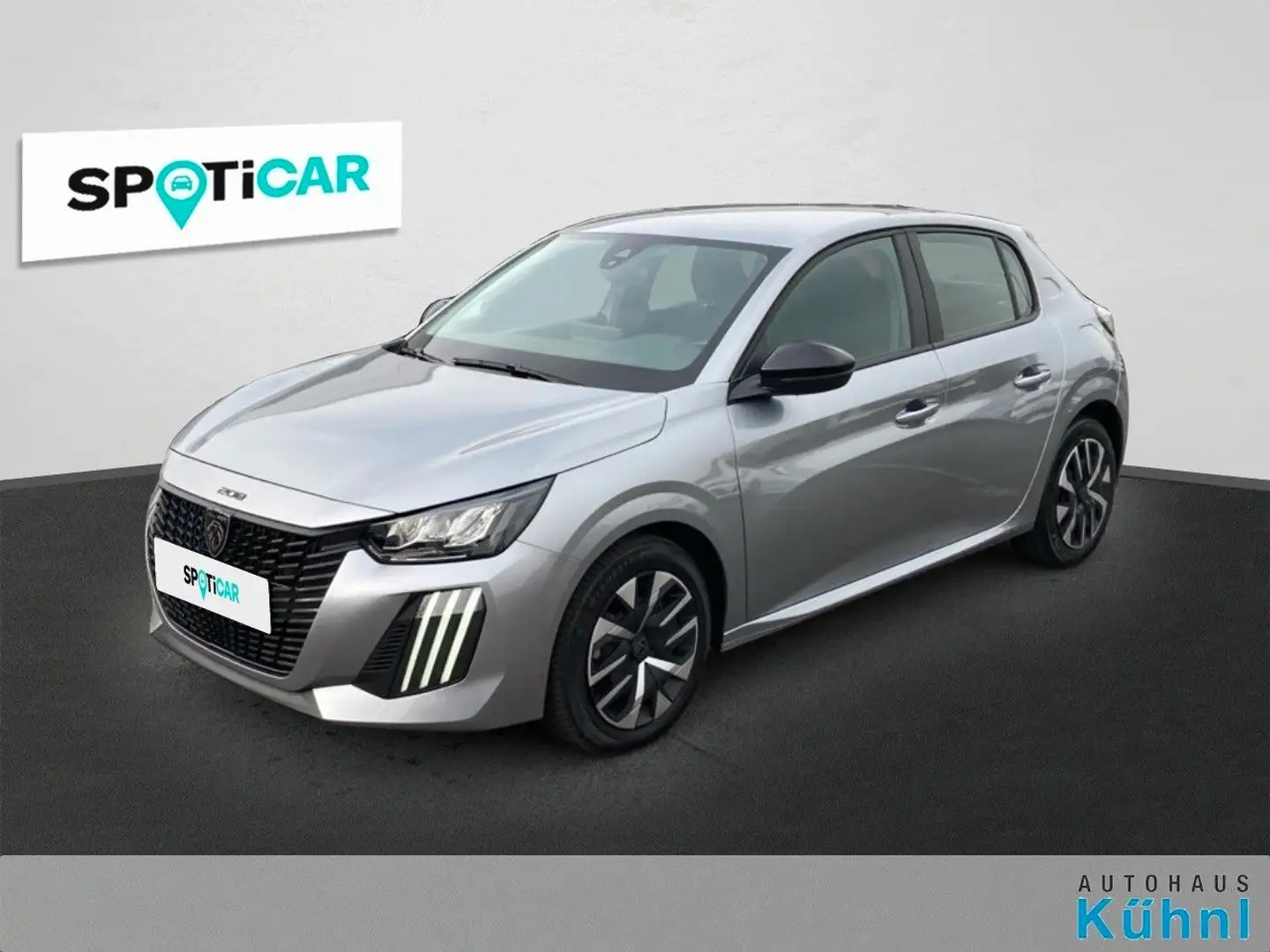 Peugeot 208 Active PureTech 100 Gris - 1