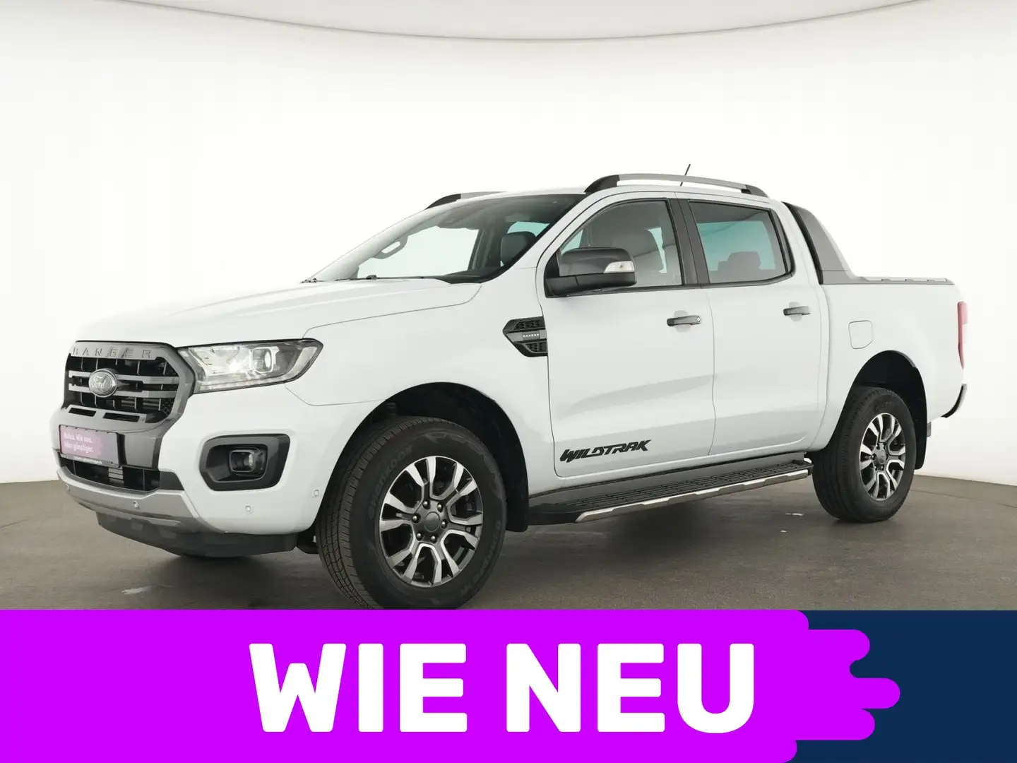 Ford Ranger Wildtrack ACC|LED|AHK|SHZ|Navi|Kessy|PDC Weiß - 1