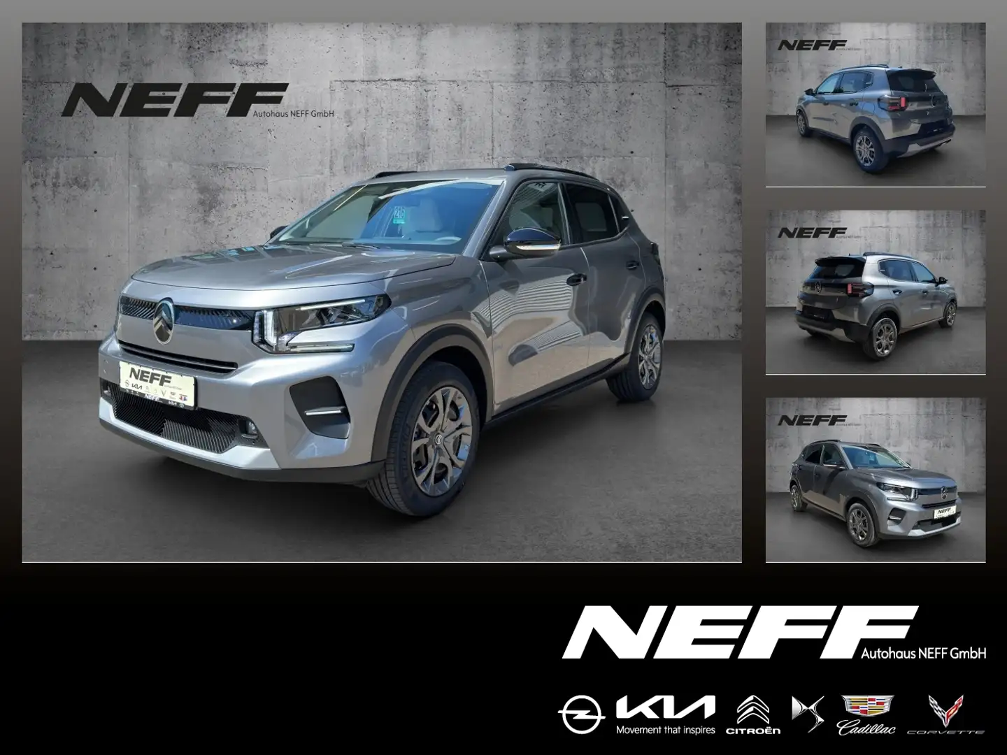 Citroen C3 | 100PS | MAX HUD SpurH LED SHZ Grigio - 1