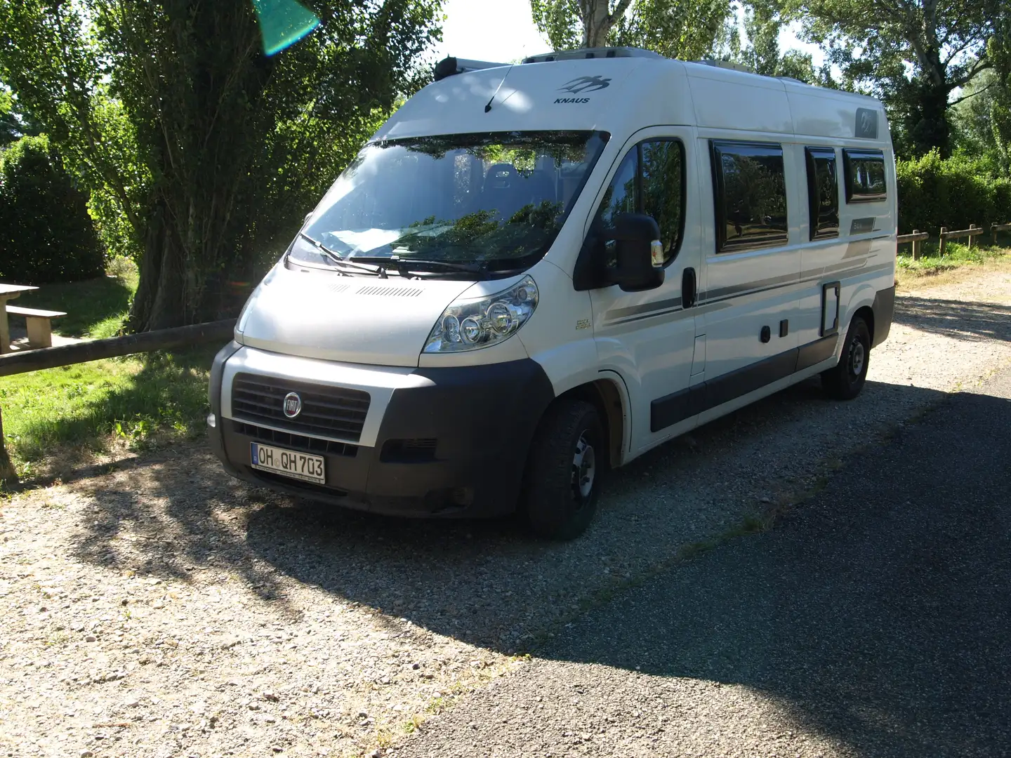 Fiat Ducato Wohnmobil Fiat Ducato Knaus Box Star 2,3JTD Weiß - 1