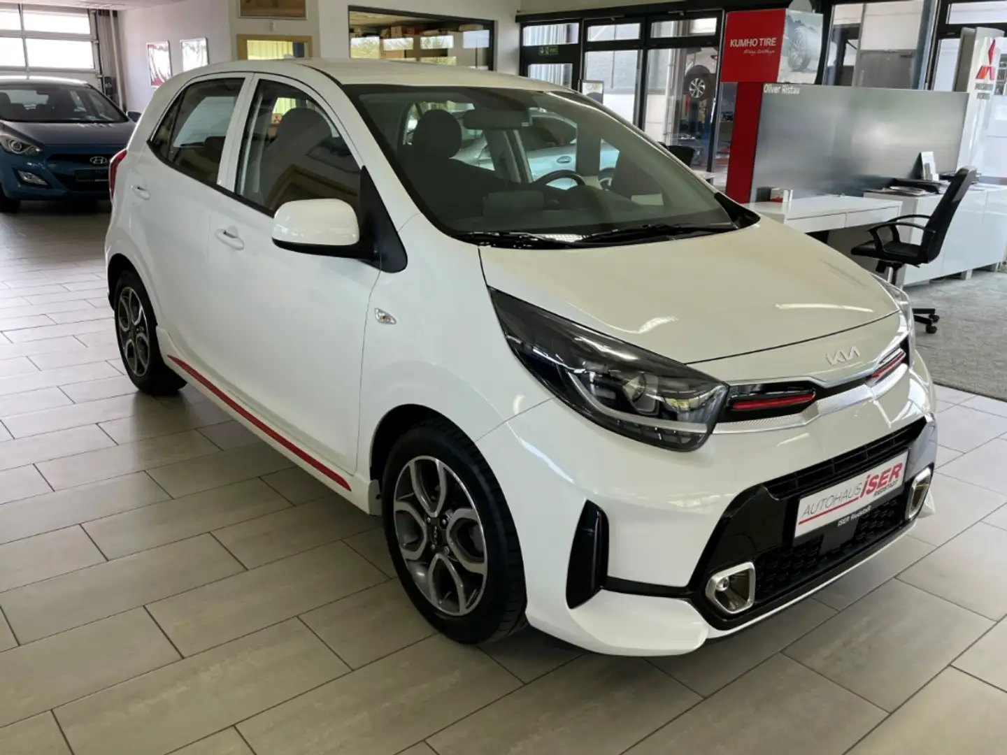 Kia Picanto GT-Line 1.2 EU6d Klimaautom DAB Rückfahrkam. Weiß - 2
