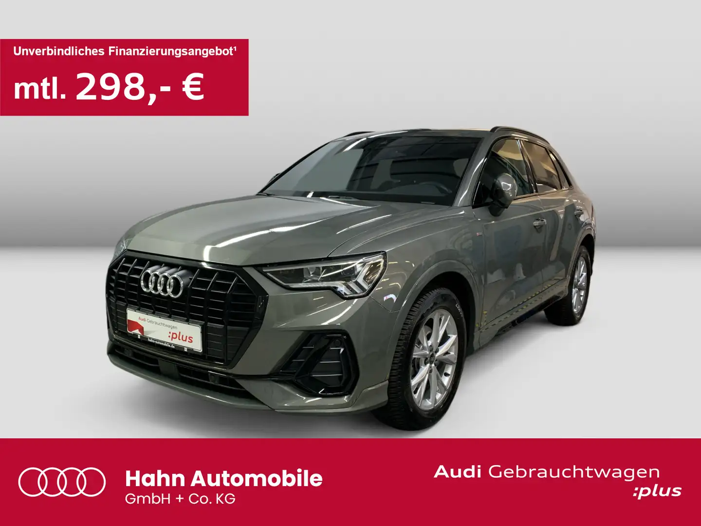 Audi Q3 35 TFSI S line AHK Virtual Rückf Carplay LED Grau - 1