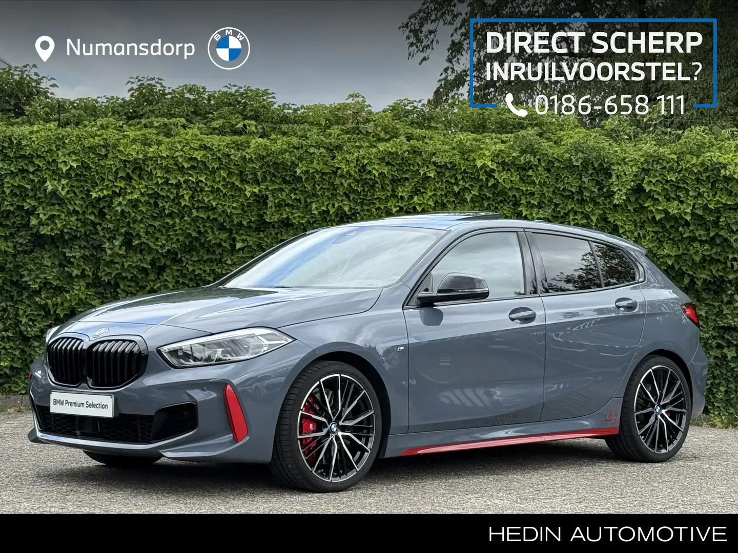 BMW 128 1-serie 128ti | M-Sport | Panorama | Elek. verst. Grijs - 1