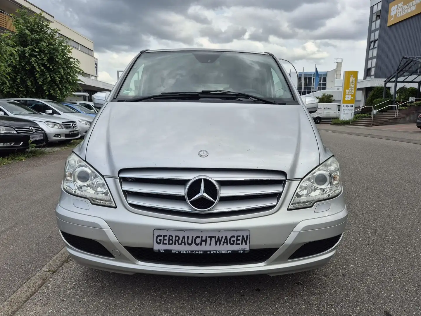 Mercedes-Benz Viano 2.2 CDI Ambiente kompakt*elektr. Türe Silber - 2