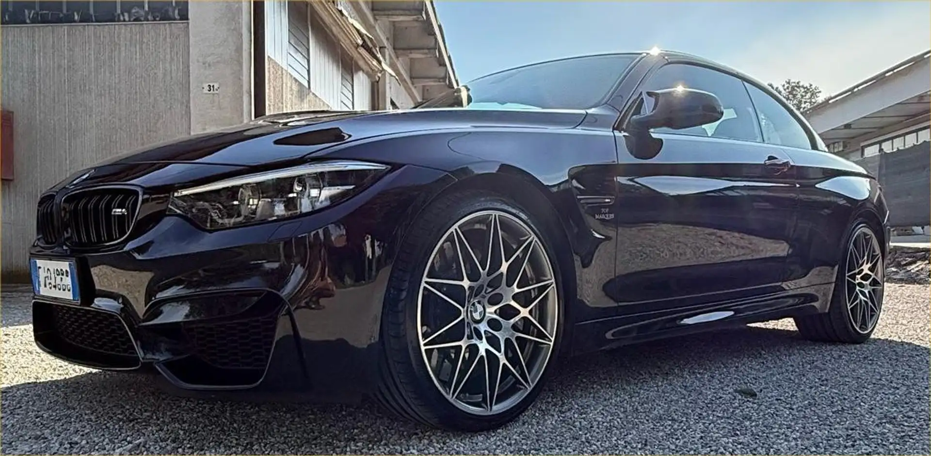 BMW M4 M4 F83 Cabrio Hard Top 3.0 450cv dkg WRC AUTO SRL Noir - 1