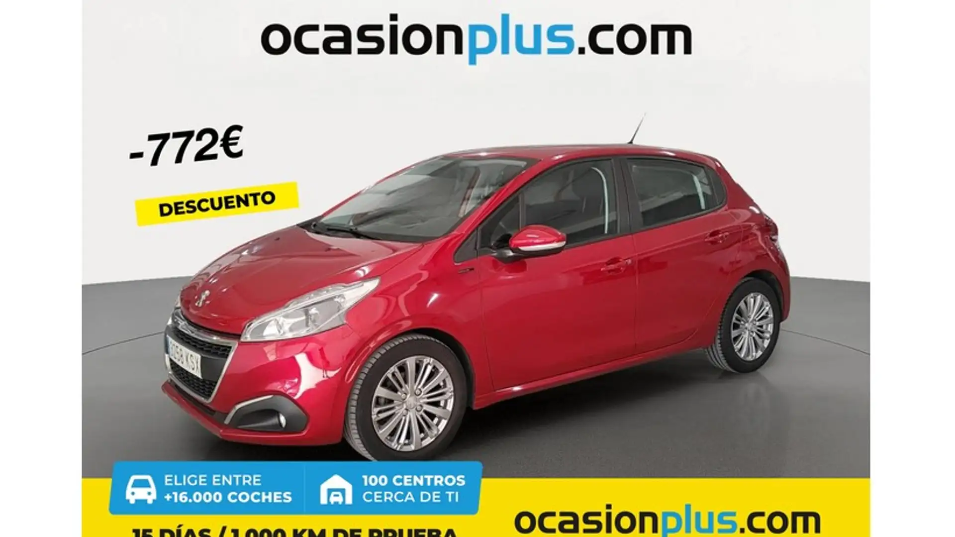 Peugeot 208 1.2 PureTech S&S Signature 82 Rosso - 1