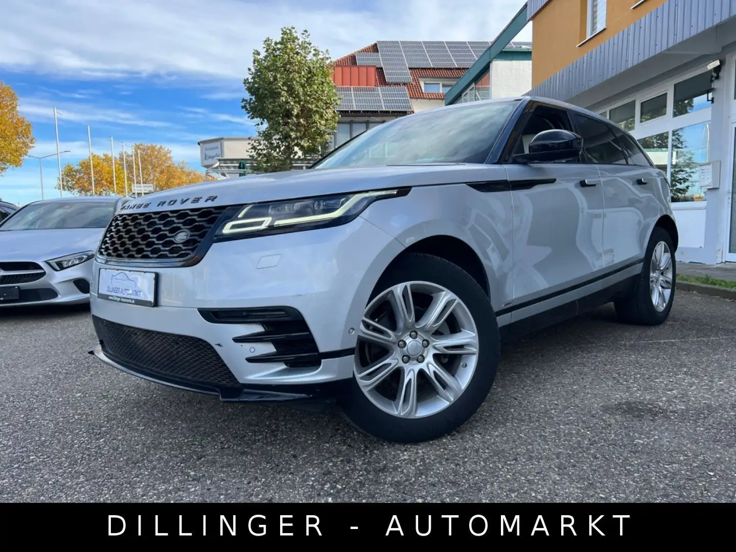 Land Rover Range Rover Velar Velar R-Dynamic 2.0d AUTOMATIK Meridian Leder Ezüst - 1