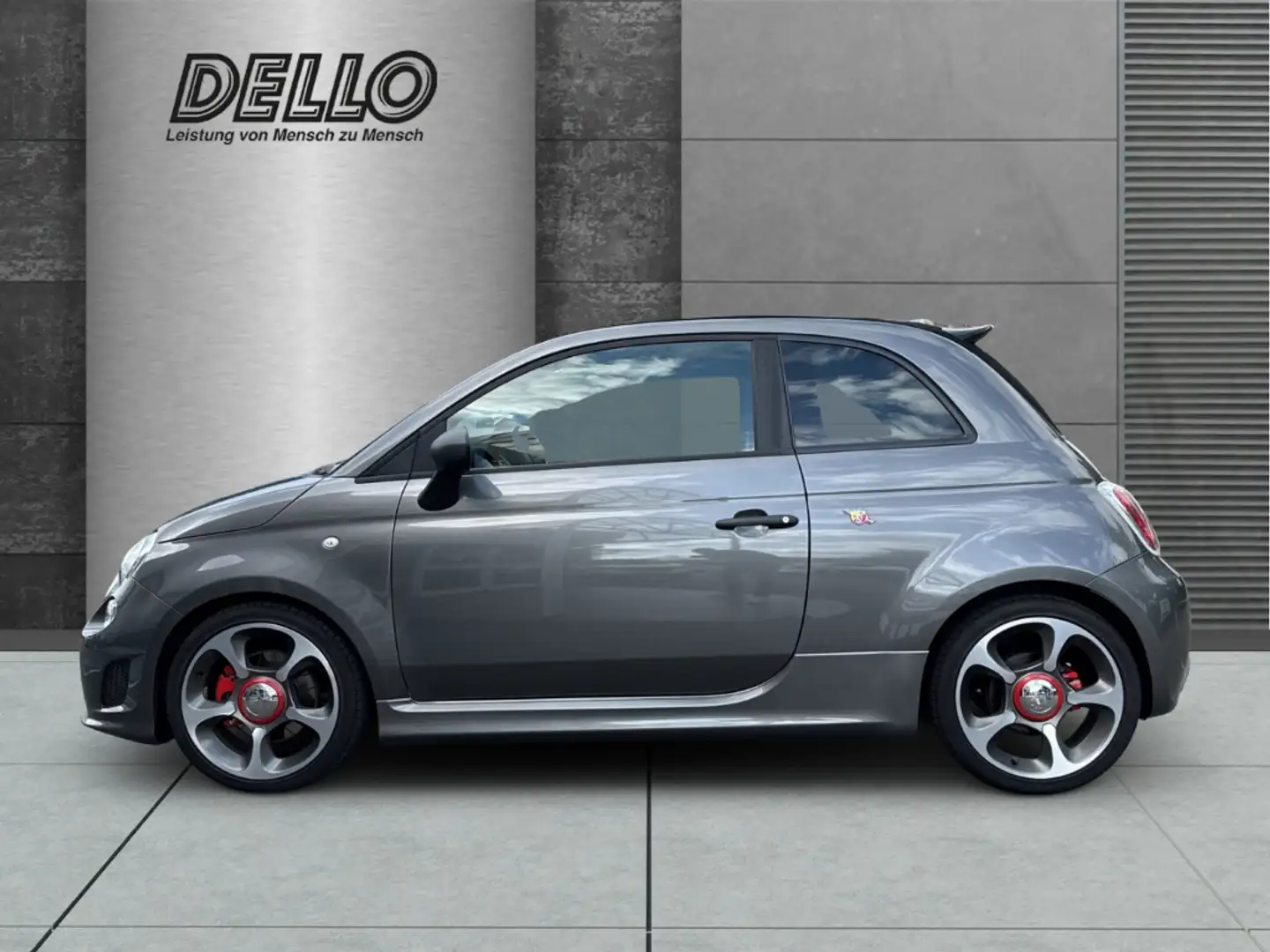 Abarth 595 Competizione Cabrio T-Jet 16V Faltdach Bi-Xenon Klimaautom Soun Grijs - 2
