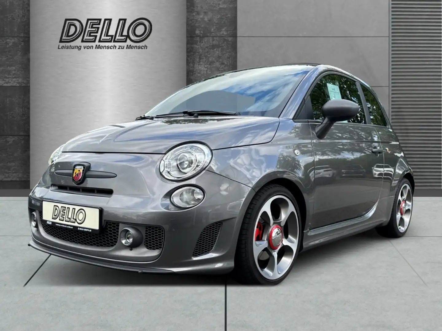 Abarth 595 Competizione Cabrio T-Jet 16V Faltdach Bi-Xenon Klimaautom Soun Grijs - 1