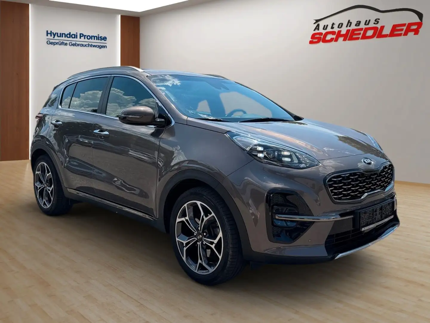 Kia Sportage GT-Line 4WD Automatik 185PS Marrón - 2