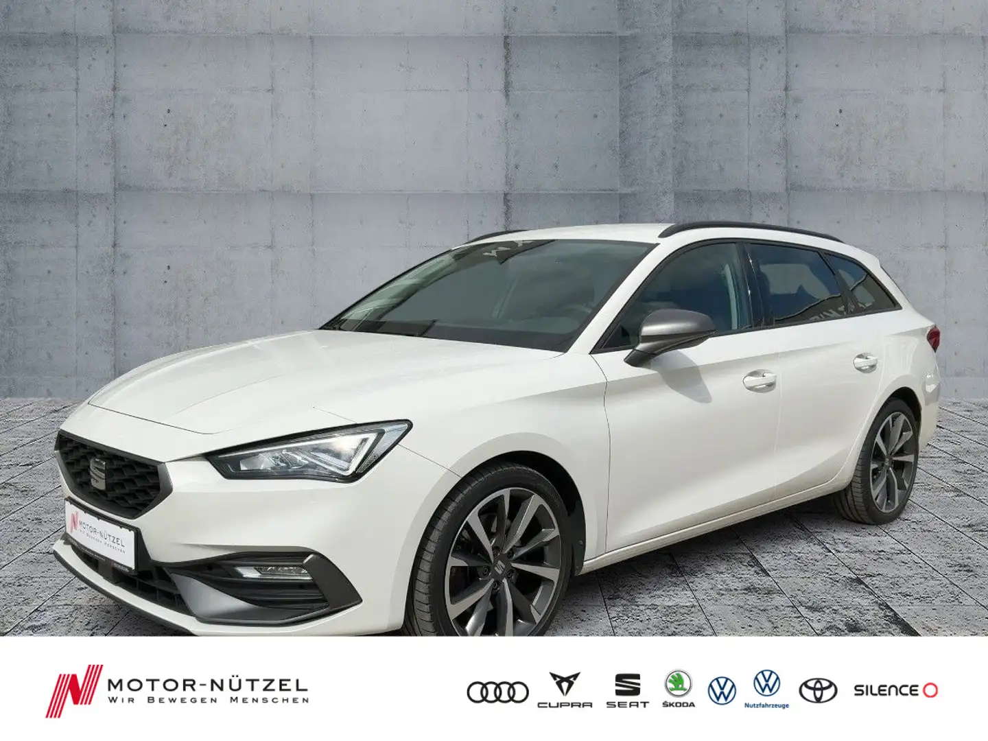 SEAT Leon ST 2.0 TDI DSG FR-LINE LED+NAVI+AHK+DAB+SHZ Alb - 1