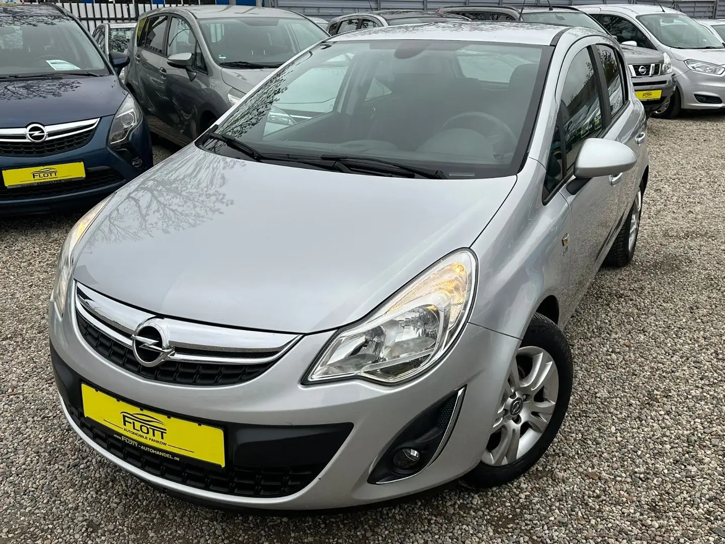 Opel Corsa D 150 Jahre*69TKM*Autom.*Klima*TOP Silber - 2