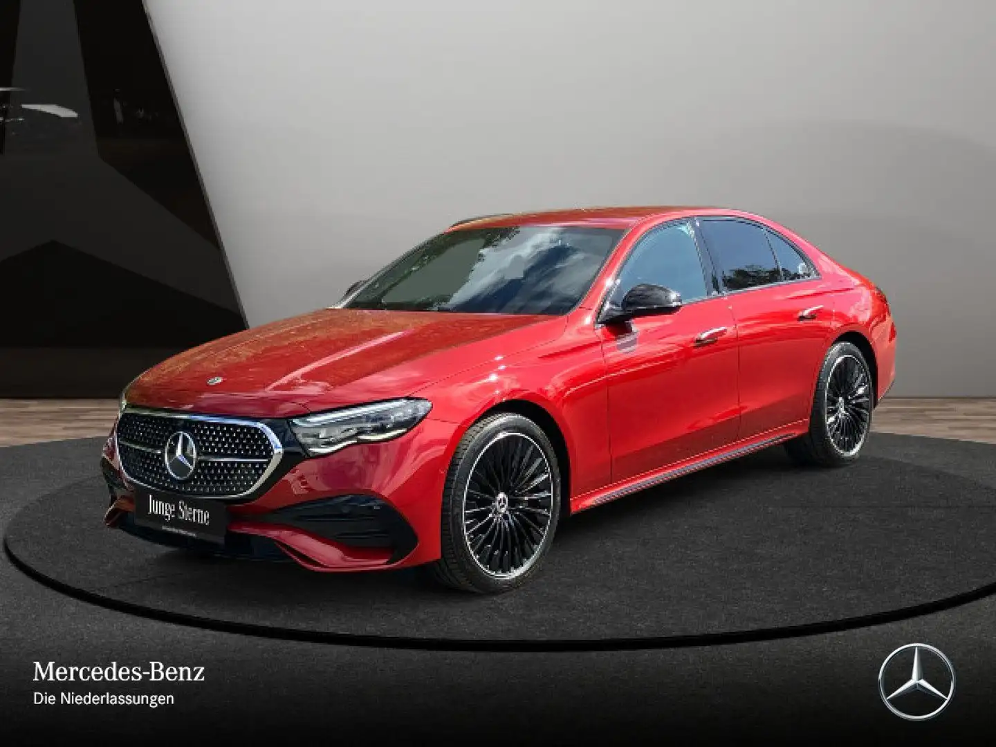 Mercedes-Benz E 300 e AMG 360° Distr. Night Spurhalt-Ass PTS 9G Rouge - 2