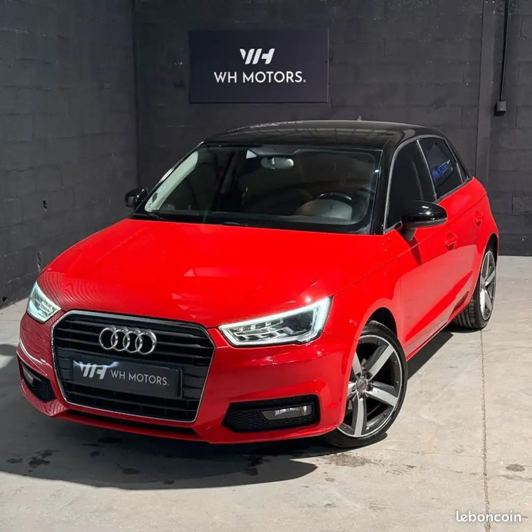 Audi A1 1.4 TDI 90 ultra S line Garantie 3 mois Rot - 1